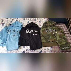 GAP Kids Hoodie - Black and Camouflage